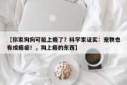 【你家狗狗可能上瘾了？科学家证实：宠物也有成瘾症！，狗上瘾的东西】
