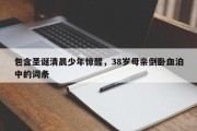 包含圣诞清晨少年惊醒，38岁母亲倒卧血泊中的词条