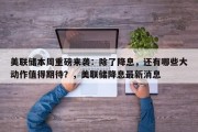美联储本周重磅来袭：除了降息，还有哪些大动作值得期待？，美联储降息最新消息
